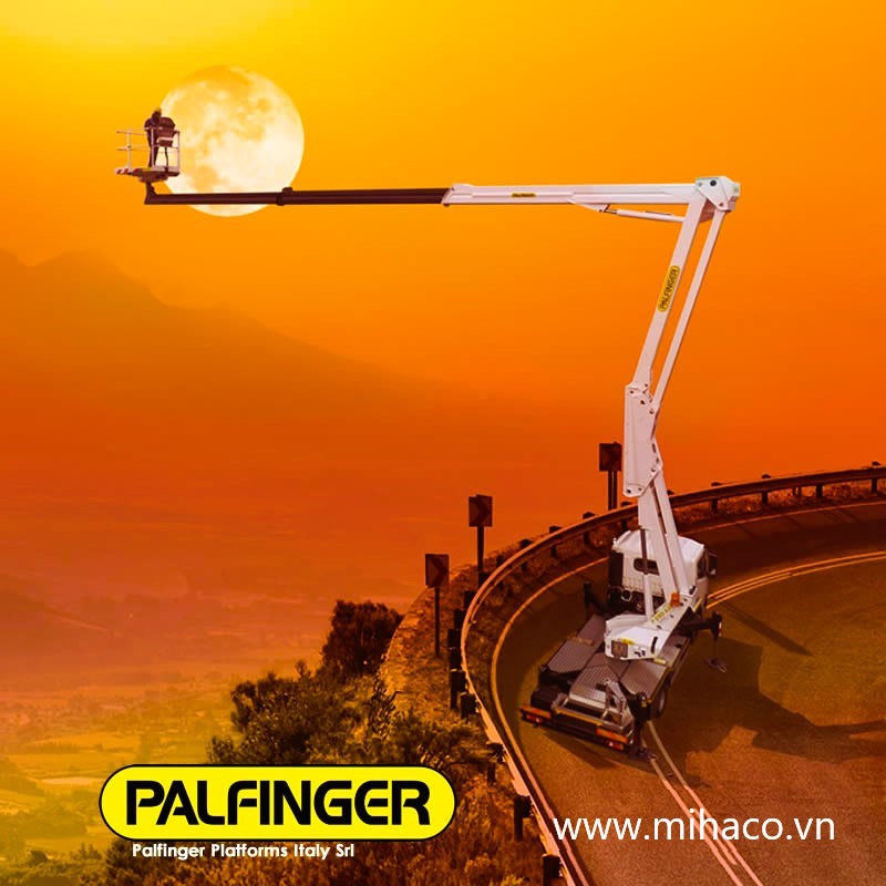 Xe thang nâng người làm việc trên cao Palfinger