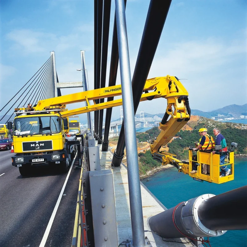 Xe nâng người Palfinger kiểm tra cầu Xe nâng người kiểm tra cầu
