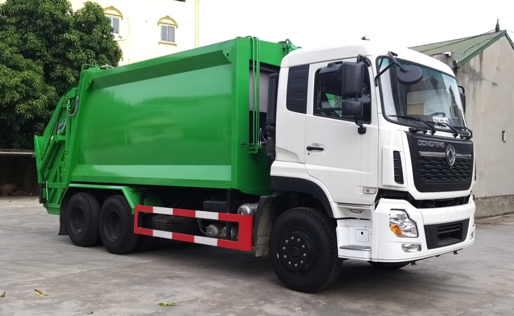 Xe cuốn ép chở rác 22 khối Dongfeng Xe cuốn ép chở rác 22 khối Dongfeng