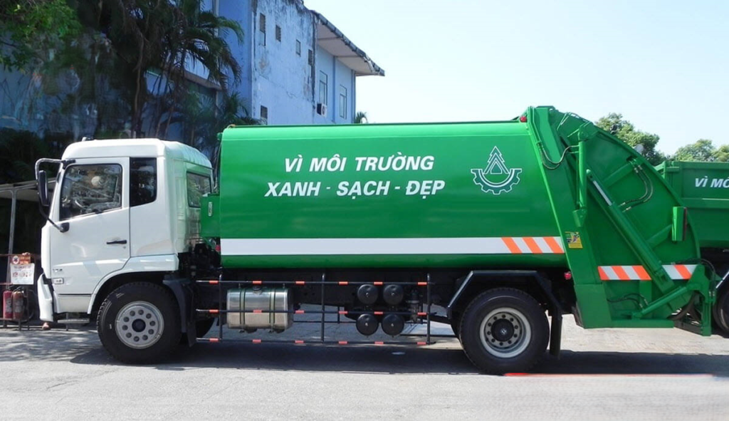 Xe cuốn ép chở rác 22 khối Dongfeng xe cuốn ép chở rác 22 khối DOngfeng