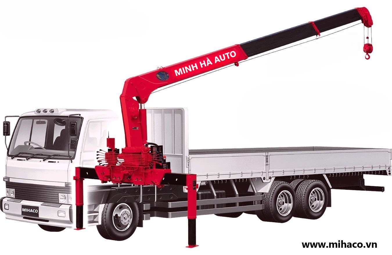 Xe tải gắn cẩu 3 tấn