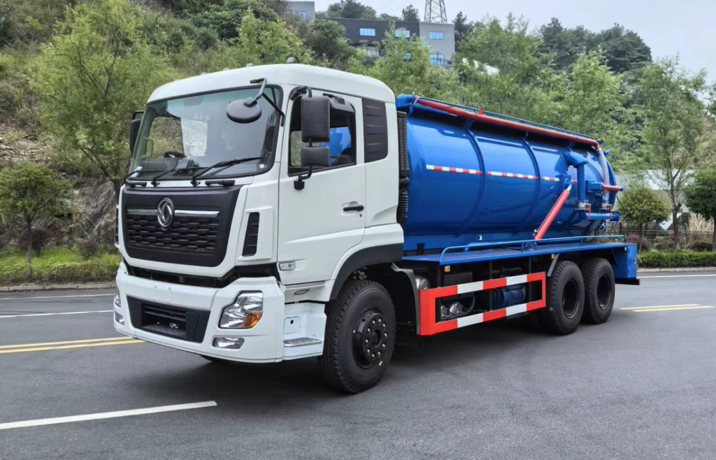 Xe hút bùn hút chất thải hầm cầu 13 khối Dongfeng Xe hút chất thải hầm cầu 13 khối Dongfeng