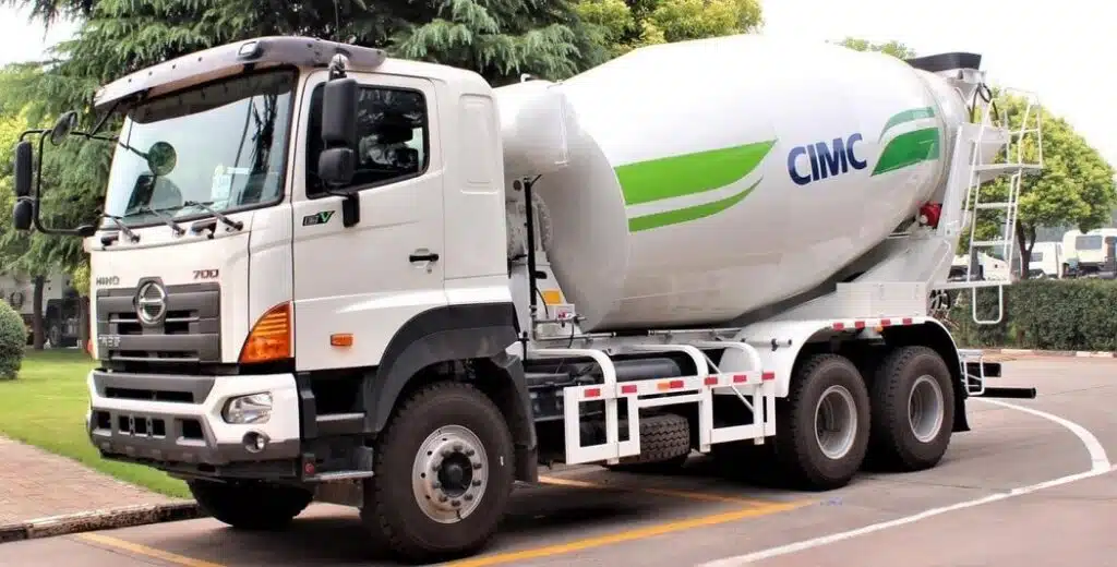 Xe bồn trộn bê tông Hino 12 khối CIMC Xe bồn trộng bê tông Hino 12 khối CIMC
