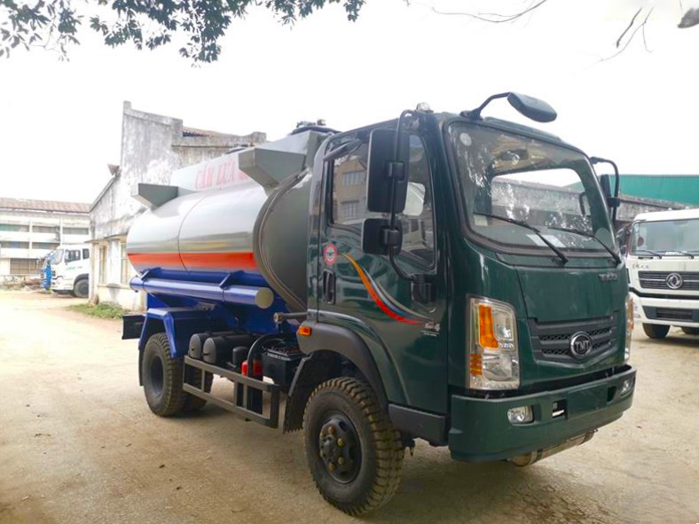Xe bồn chở xăng dầu 7 khối TMT