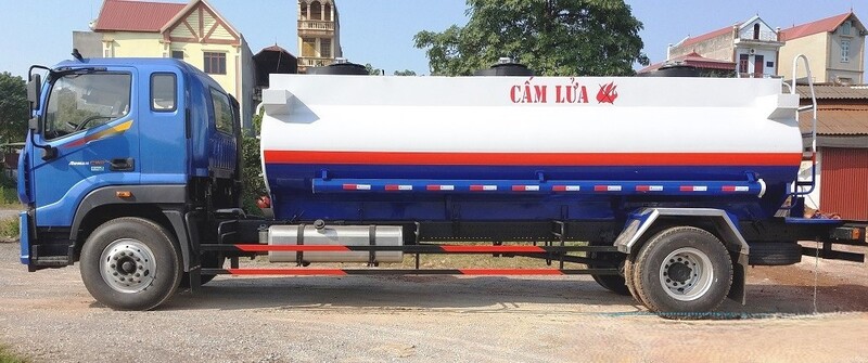 Xe bồn chở xăng dầu 12 khối Thaco Foton Auman xi tec 12m3