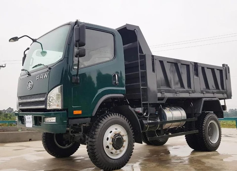 xe tải ben Faw chiến thắng 7.7 tấn 2 cầu