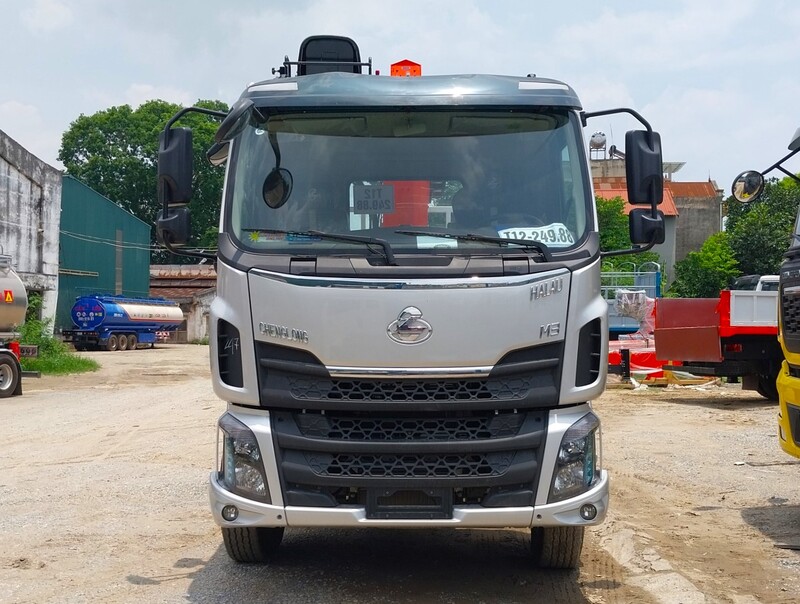 Xe tải Chenglong M3 gắn cẩu Kanglim 7 tấn KS1256