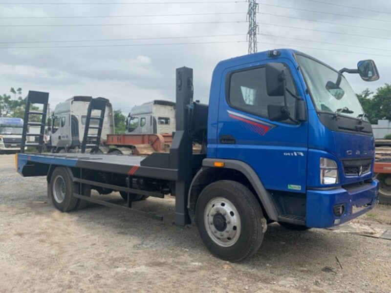 Xe ô tô nâng đầu chở máy Fuso fi 170 Xe ô tô tải nâng đầu chở máy chuyên dụng Fuso fi 170