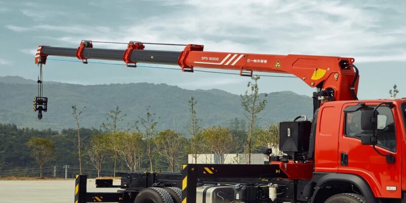 Cần cẩu 7 tấn Sany Palfinger SPS 16000 Cần cẩu 7 tấn Sany Palfinger SPS 16000