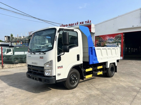 Xe tải ben 2.5 khối Isuzu QKR230 1.9 tấn