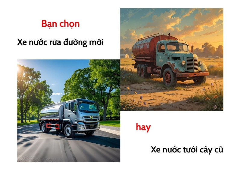 Mua xe nước cũ hay mới Mua xe nước cũ hay mới