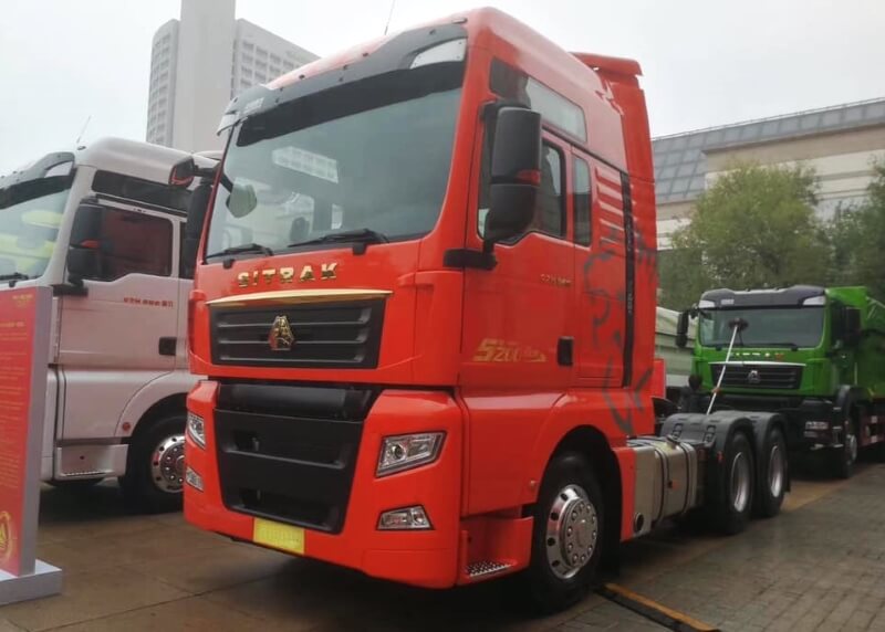 Xe đầu kéo Howo Sitrak G7 540 cầu láp 3 chân 6x4