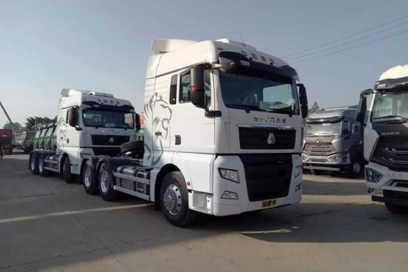 Xe đầu kéo Howo Sitrak G7 540 cầu láp 3 chân 6x4