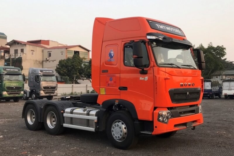 Xe đầu kéo Howo T7H 380 cầu láp