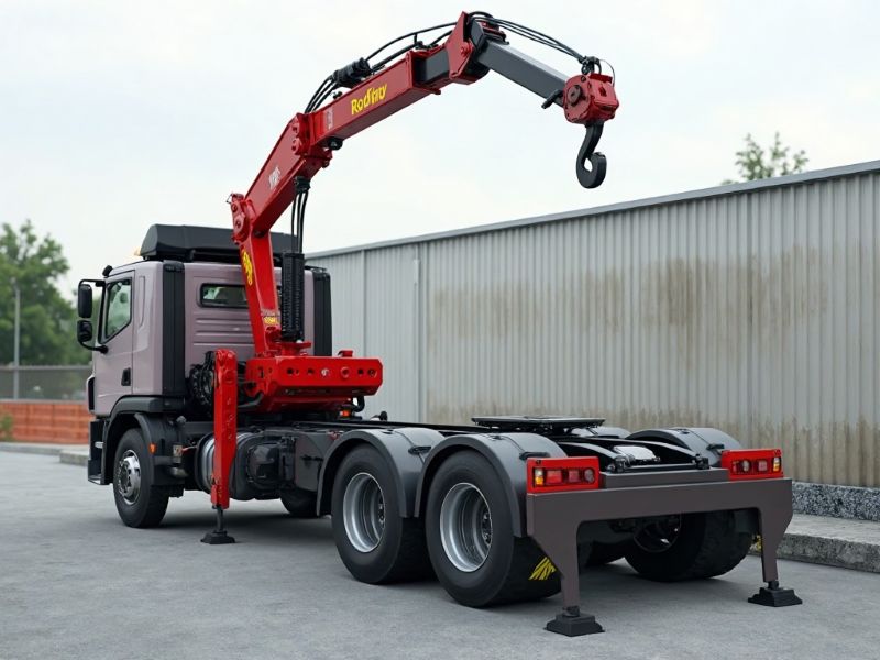 Xe đầu kéo gắn cẩu gập Palfinger giá bao nhiêu Xe đầu kéo gắn cẩu gập Palfinger giá bao nhiêu