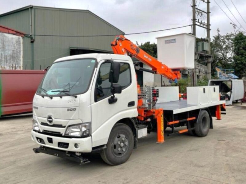 Xe thang nâng người làm việc trên cao 12m Hino - Dasan Xe thang nâng người làm việc trên cao 12m Hino - Dasan