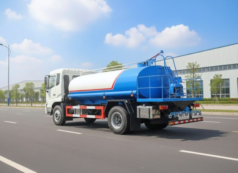 Xe nước 9 khối Dongfeng tưới cây rửa đường 9m3