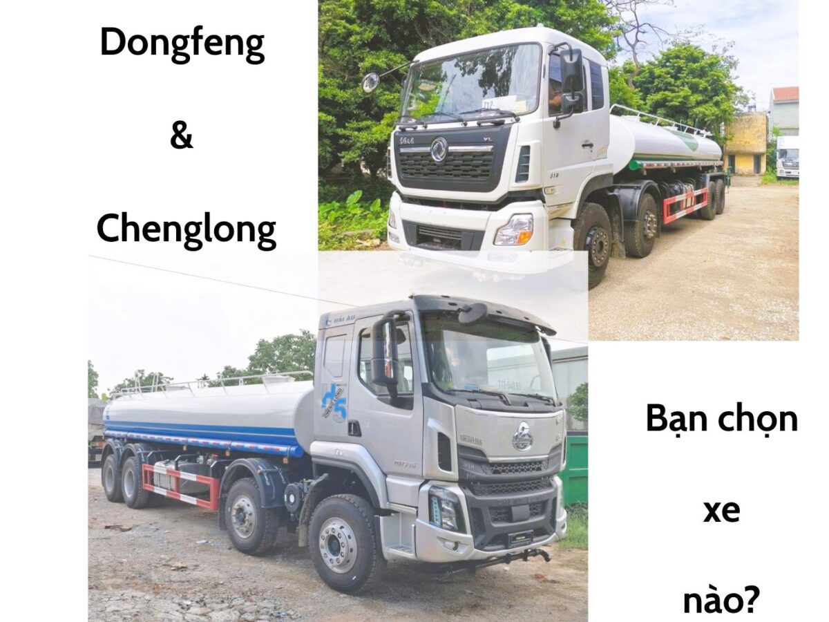 Xe nước Chenglong và Xe nước Dongfeng