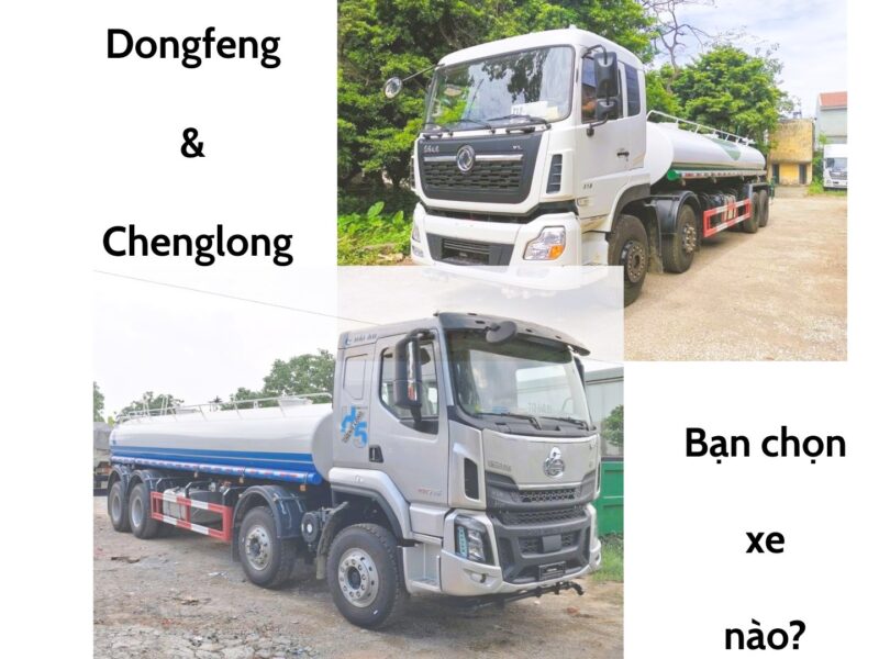 Xe nước Chenglong và Xe nước Dongfeng