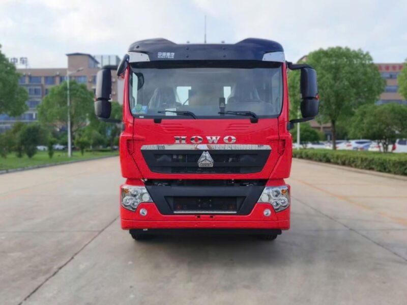 Xe cứu hộ giao thông kéo chở xe 6 - 8 tấn Howo 2 chân