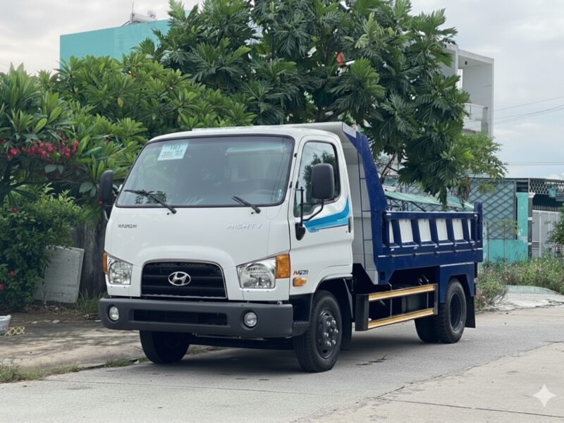 Xe ô tô tải ben tự đổ 3 khối Hyundai W750 euro 5 tải chở 3,5 tấn (3m3) Xe ô tô tải ben tự đổ 3 khối Hyundai W750 euro 5 tải chở 3,5 tấn