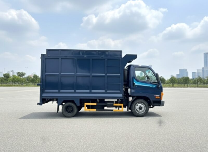 Xe thu gom chở rác 8 khối 8m3